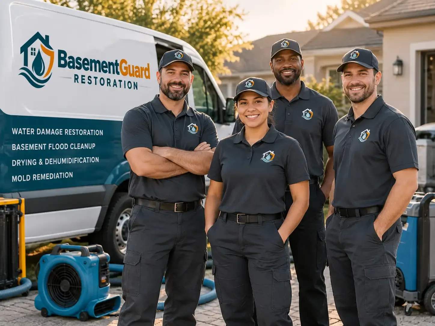 Basement Water Damage Restoration company in Leighton, IA